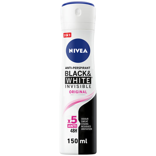 Nivea Spray Black & White Female 150ML