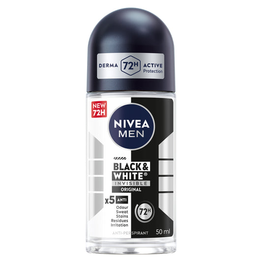 Nivea Roll On Black & White Male 50ML
