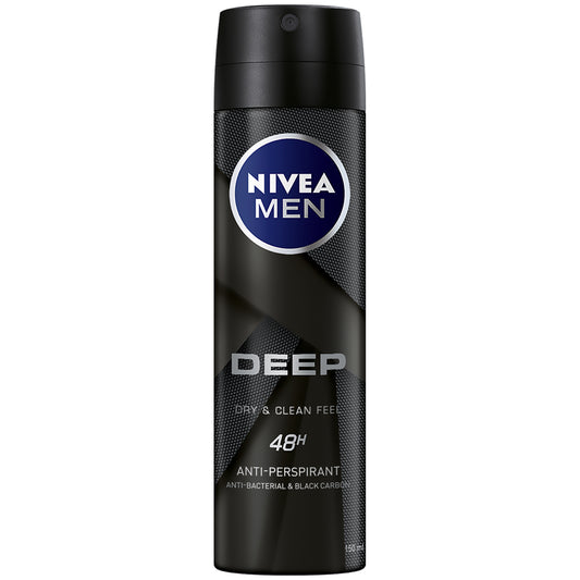 Nivea Body Spray Deep Male 150ML