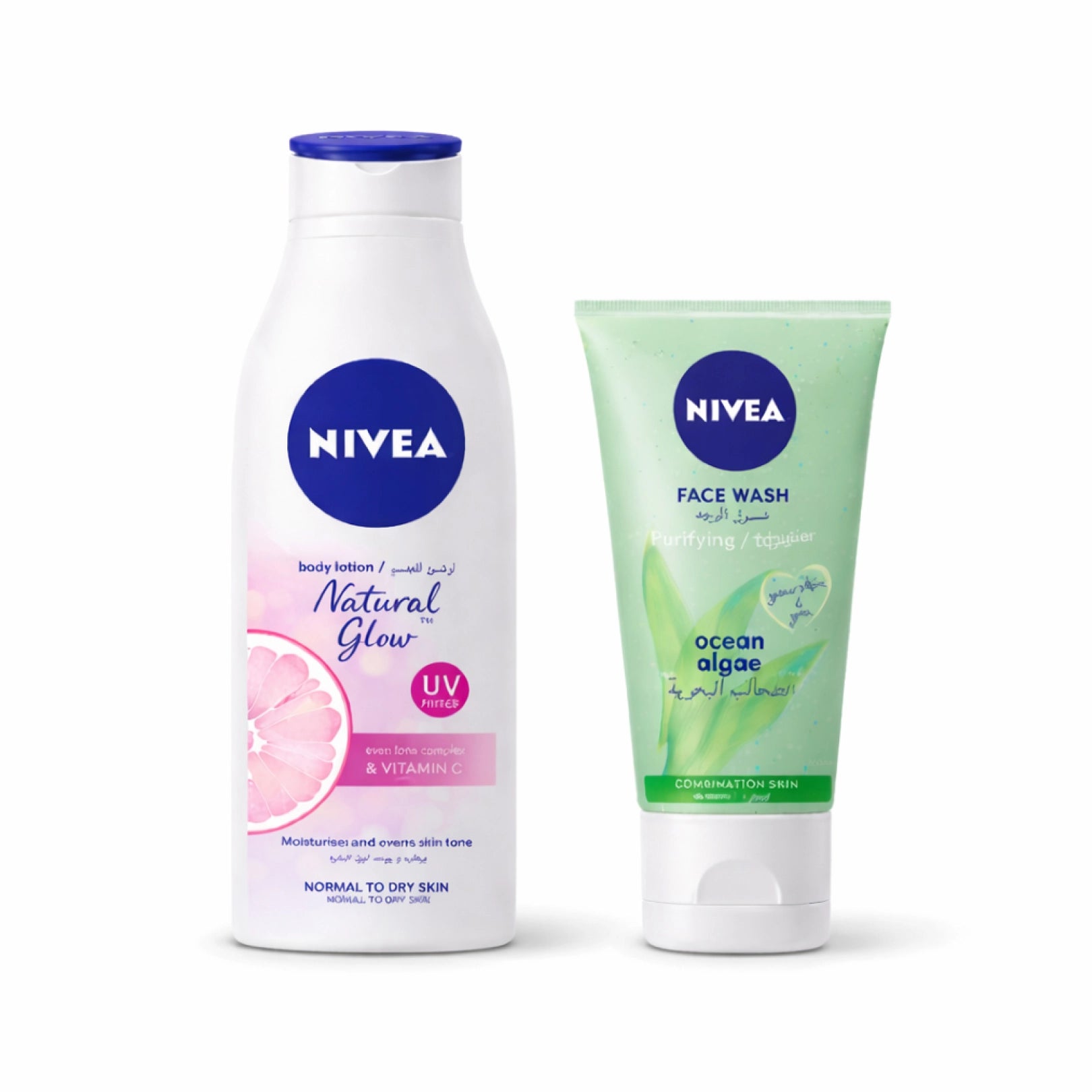 Nivea Lotion & Face Wash - Face Combo