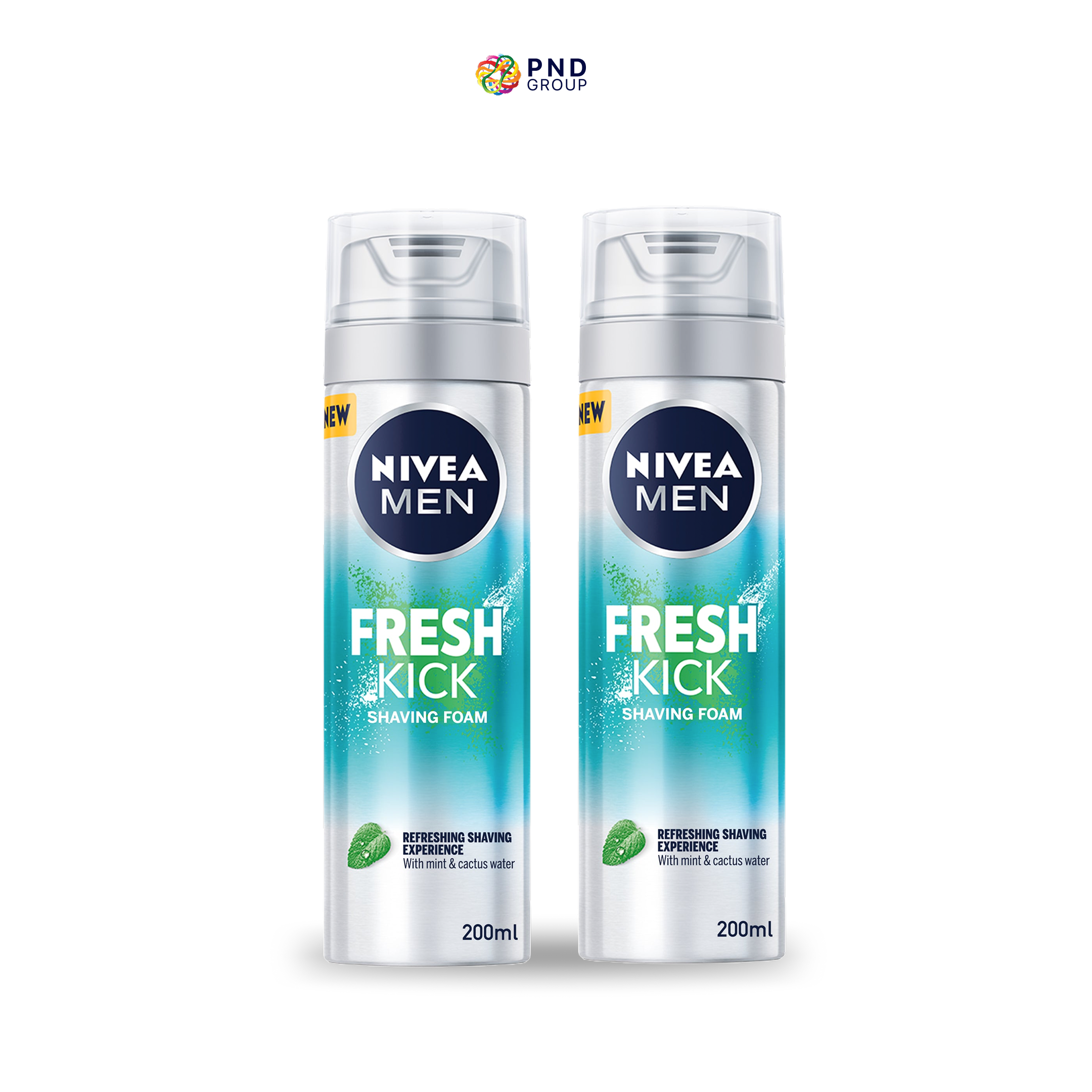 Nivea Men Shaving Foam Fresh Kick 200ML BUY ONE GET ONE FREE